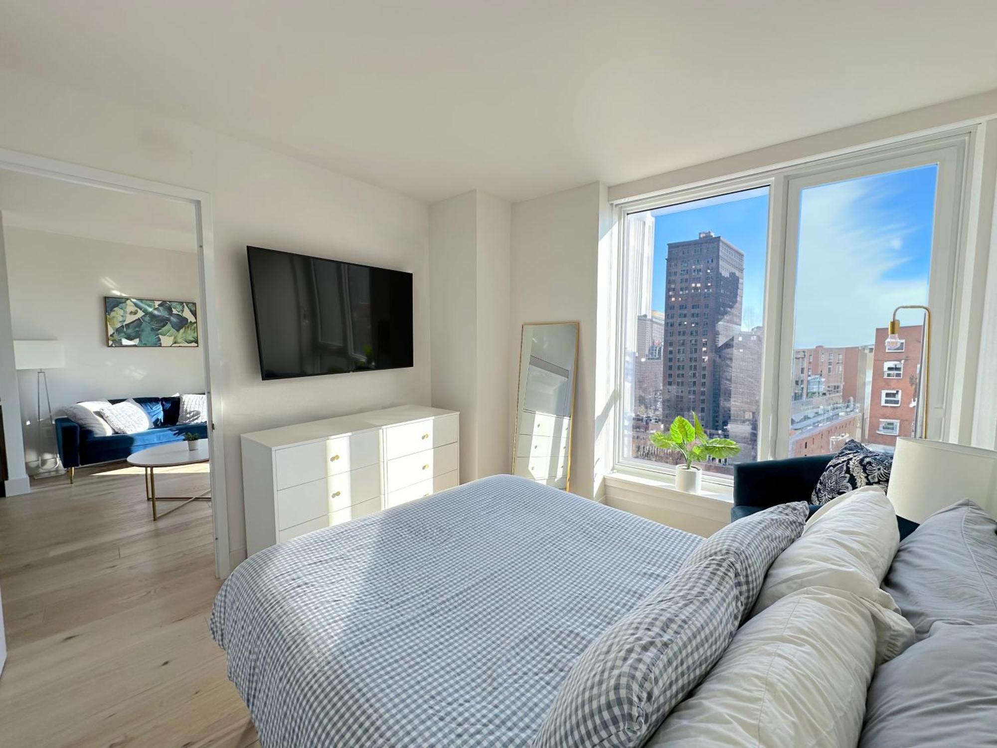 Large 1 Bedroom - Private Balcony - Luxury Building - Manhattan New York Exterior foto